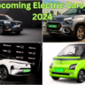 Best Upcoming Electric Cars in India 2024